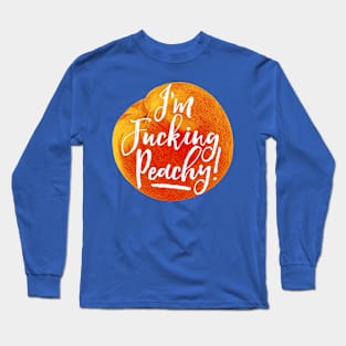 Peachy Long Sleeve T-Shirt